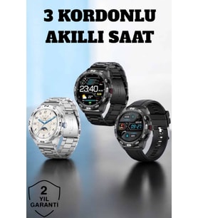 Akıllı Saat Arama Cevaplayan Titreşim Özelliğiyle Bildirim Görebilen