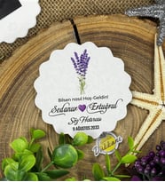 6cm Özel Baskılı Magnet Uv Baskılı - Söz Lavantası
