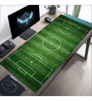 70X30 CM FUTBOL SAHASI TEMALI KAYDIRMAZ TABAN SPEED YÜZEY OYUNCU MOUSE PAD GAMİNG