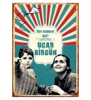 Ahşap MDF Poster (27x18cm)