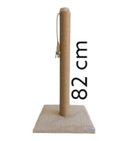 82cm Kedi Tırmalama Tahtası Açık Kahve