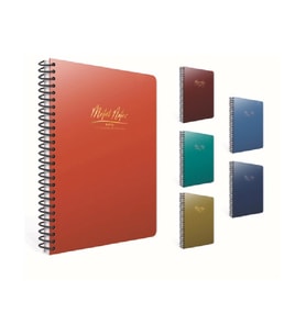 GIPTA METAL NOTES SPİRALLİ PP KAPAK A6 80YP. ÇİZGİLİ DEFTER - 5542