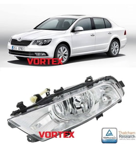 Skoda Superb Sağ Sis Farı 2013 Sonrası Uyumlu