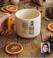 Kişiye Özel Karikatürlü Best Mom Ever Anneye Hediye T Kupa Anneler Günü Hediyesi