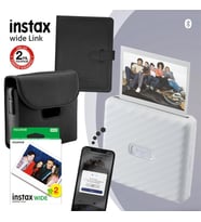 Instax Wide Link Beyaz Akıllı Telefon Yazıcısı ve Hediye Seti 1