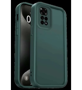 Redmi 10 2022 Kılıf Viera Silikon - Koyu Yeşil