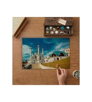 Kul Şerif Camii - Tataristan Tasarımı 240 parça Ahşap Puzzle Ahşap Kutuda MP06042