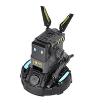 GravaStar Alpha65 Robot Figürlü 65W Hızlı Şarj Adaptörü ve Şarj Standı, Charcoal Gray