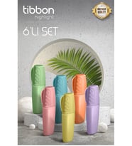 Tibbon Highlight Fosforlu Kalem 6 Lı Set