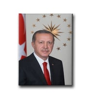 Recep Tayyip Erdoğan Portesi Tablo POTD112