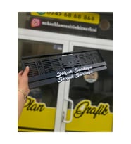 SARKIK MODEL İSİME ÖZEL PLEKSİ PLAKALIK