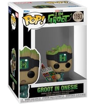 Funko Pop! Marvel: I Am Groot, Groot In Onesie With Book (Krem)