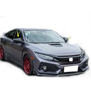 Honda Civic FC5 Batman ( Yarasa ) Ayna Kapağı Pianoblack