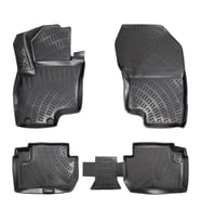 Mitsubishi Outlander 3D Paspas - Siyah  2012-2018 Arası