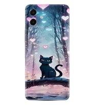 Samsung Galaxy A07 (SM-A075F) Kılıf Boutique Baskılı Resimli Love Cats Tree Pcode -050
