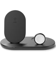 Belkin WIZ001VFBK Siyah 3in1 Kablosuz Şarj Aleti Teşhir