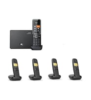 Gigaset C550 Ip 5 Dahili Dect Kablosuz Telefon Santrali (Siyah)