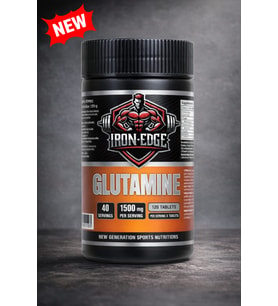 IRON EDGE Glutamine 500 mg 120 Tablet(Per Servıngs 1500 Mg) 40 Servis