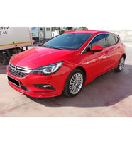 Opel Astra K Opc Yan Marşpiyel Seti Mat Siyah Plastik 2015 2016 2017 2018 2019 2020 2021