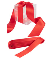 Saten Kurdele 2 CM 10 mt (Kırmızı)