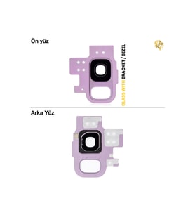 Samsung Galaxy S9 Kamera Lensi Full Kamera lensi sade lens kamera camı kamera merceği