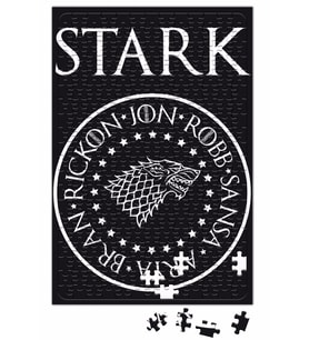 Casa Stark Logo Puzzle 240 Parça Yapboz