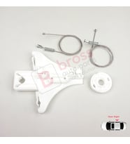VW Passat B5 B5.5 3B 3BG Skoda Superb MK1 3U 3B5839462 İçin Sağ Arka Cam Kriko Tamir Seti