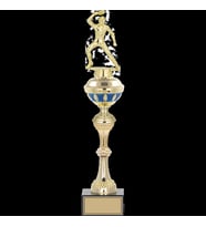 ODAK KUPA - Figürlü Kupalar - Masa Tenisi Erkek Figürlü Kupalar FG-063 B - 46 cm