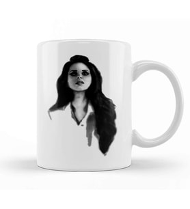 Lana Del Rey Love 02 Kupa Bardak Porselen