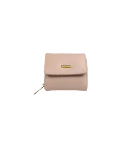SİA ÇANTA Ollbag Orta Boy Cüzdan Üç Yana Açılan Kanatlar Fermuarlı Bozuk & Kagıt Para Gözlü Sade & Şık Kullanışlı Bayan Cüzdan (A.Pembe)