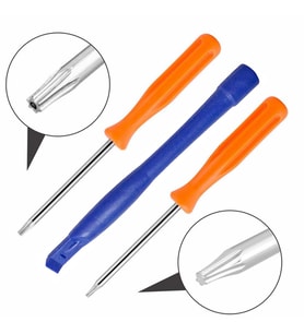 T6 T8 Tornavida ve Ayırıcı Set XBOX 360 XBOX One PS3 PS4 PS5 XBOX One S/X Uyumlu Tornavida (Turuncu)