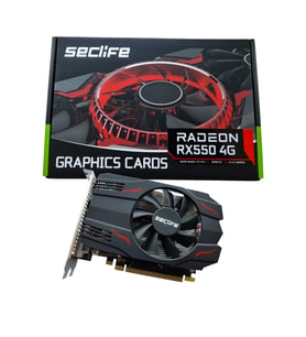 SecLife RX550 4GB GDDR5 128bit HDMI DVI DP PCIe 16X v3.0