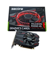 SecLife RX550 4GB GDDR5 128bit HDMI DVI DP PCIe 16X v3.0