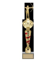 ODAK KUPA - Figürlü Kupalar - Okçu Figürlü Kupalar FG-077 C - 50 cm