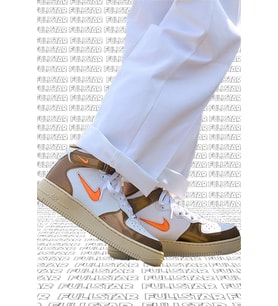 Nike Air Force 1 Mid QS Leather Hakiki Deri Mücevher Ale Brown Kahverengi Sneaker Ayakkabı