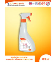 ACTOANID® SPRAY 500 ml  Alkol İçermeyen Yüzey Dezenfektanı