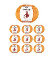 10 Adet Amigurumi El Örgü İpi 50gr 355