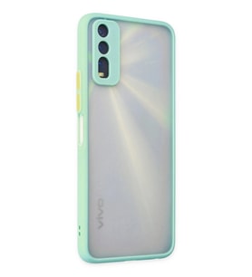 Durukar® Vivo Y11S Kılıf Montreal Silikon Kapak - Turkuaz