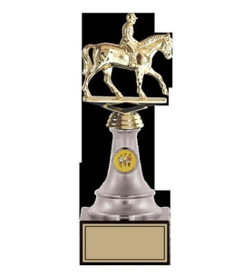 ODAK KUPA - Figürlü Kupalar - At / Binici Figürlü Kupalar FG-010 A - 27 cm
