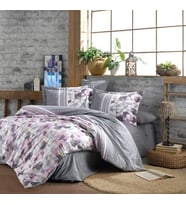 Mulvxurg  Urg02  Kingsize Poplin Nevresim Arella Lila (Mulvix)