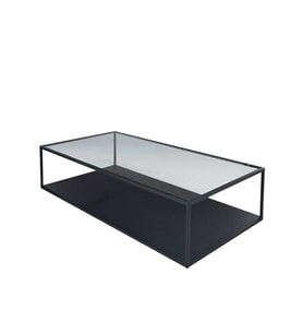 Dora2 Siyah Metal Orta Sehpa