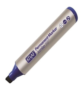 KRAF PERMANENT JUMBO MARKER 10MM 610G MAVİ