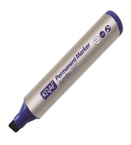 KRAF PERMANENT JUMBO MARKER 10MM 610G MAVİ
