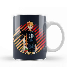 Shoyo Hinata Haikyu Kupa Bardak Porselen