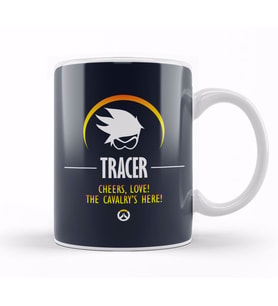 Tracer Cheers Love Overwatch Kupa Bardak Porselen