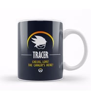 Tracer Cheers Love Overwatch Kupa Bardak Porselen