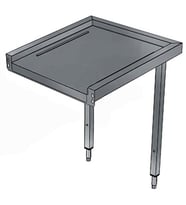 Electrolux Professional Bulaşık Giriş-çıkış Tezgahı, Konveyörlü Bulaşık Makinesi İçin - 600 Mm BHRLU6