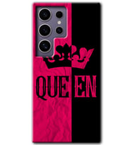 Galaxy S24 Ultra Kılıf HD Desen Baskılı Kılıf - Queen