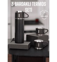 500 ml Kapasiteli Taşınabilir Basınçlı Termos Seti Günlük Kullanım için İdeal
