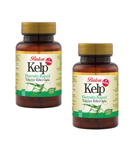 Balen Kelp Ekstraktı + Selenyum 375 mg 60 Kapsül x 2 Adet